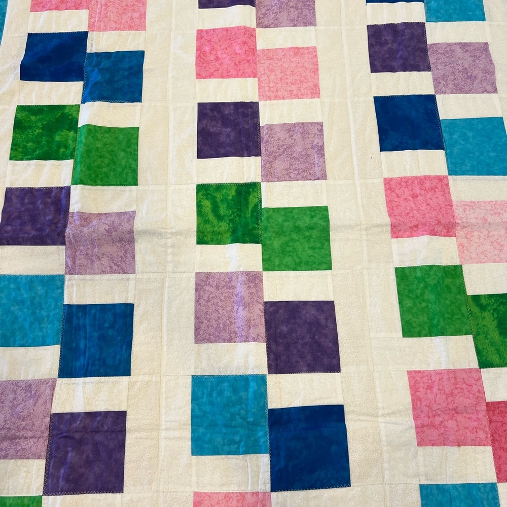Colorful Patchwork Quilt